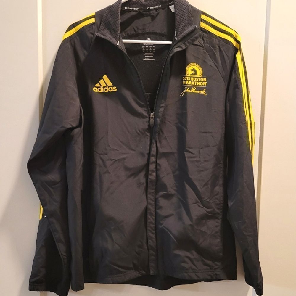 Adidas Boston Marathon 2013 jacket Black Small